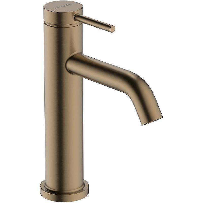 Смеситель для раковины Hansgrohe Tecturis S 73310140 Шлифованная бронза