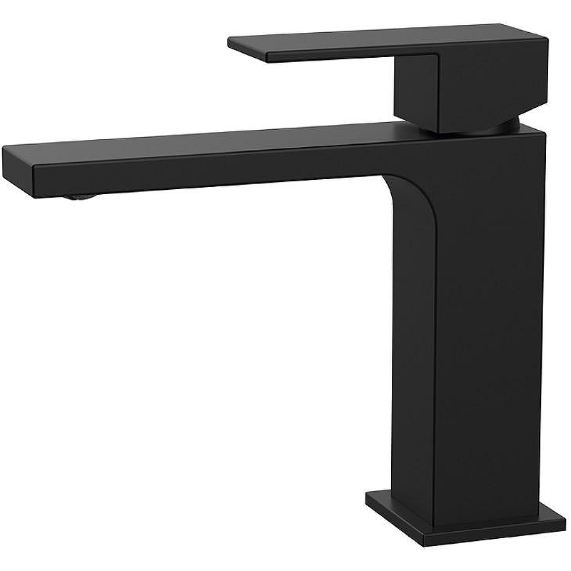 Смеситель для раковины Kaiser Cube 01211-9 Черный матовый