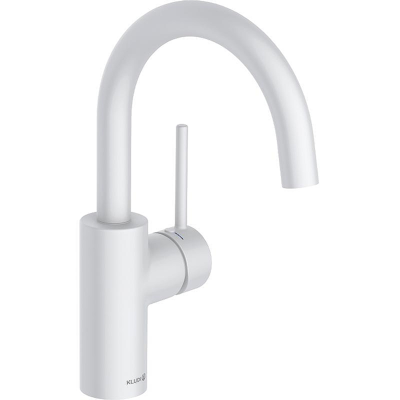 Смеситель для раковины Kludi Bozz 380285376 Белый матовый