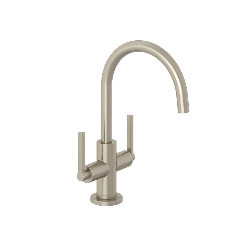 Смеситель для раковины Kludi Nova Fonte Puristic 20118N515 цвет Никель брашированный