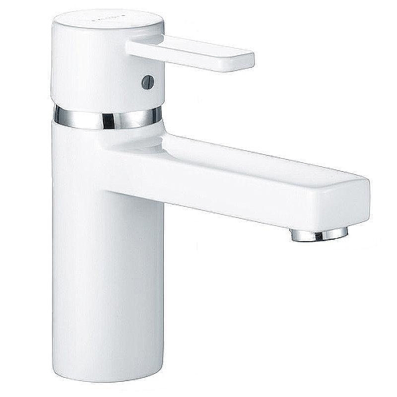 Смеситель для раковины Kludi Zenta 382519175 Белый Хром