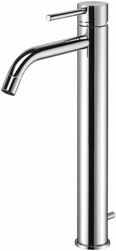 Смеситель для раковины Paffoni Light LIG085CR с донным клапаном цвет Хром