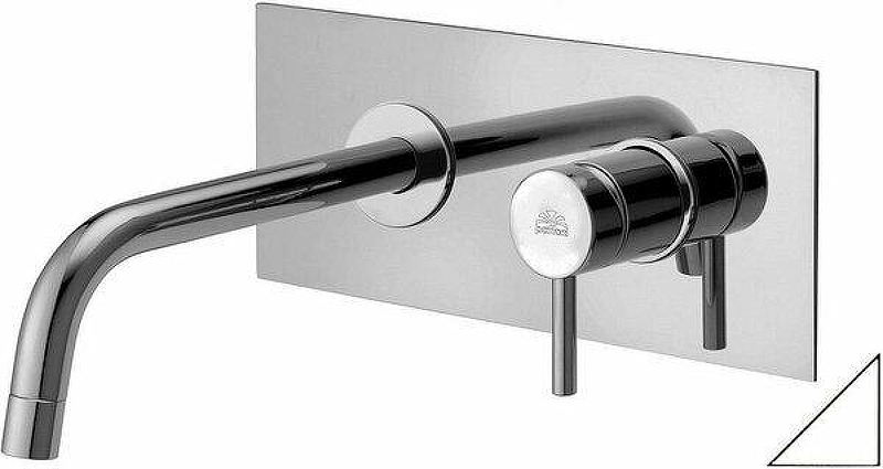 Смеситель для раковины Paffoni Light LIG101BO/M цвет Белый матовый