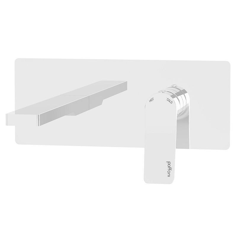 Смеситель для раковины Paffoni Tilt TI105BO цвет Белый матовый