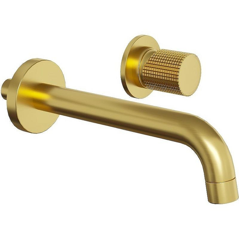 Смеситель для раковины Paini Cox Grip 7GPJ208 Золото матовое