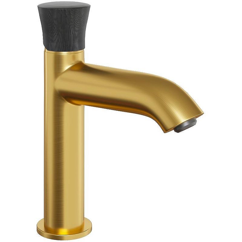 Смеситель для раковины Paini Domus 18PJ205PZ Золото матовое