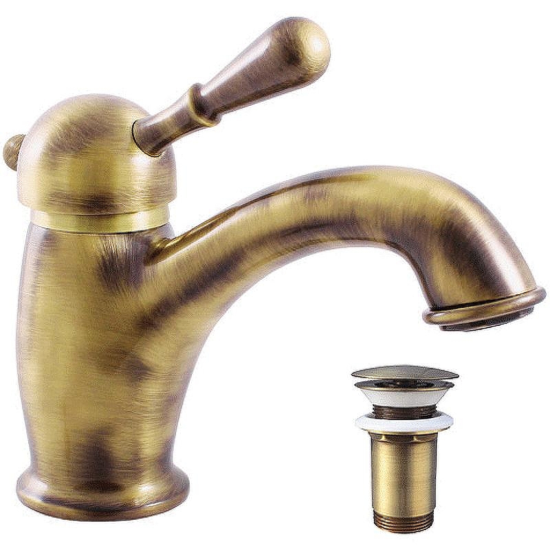 Смеситель для раковины Rav Slezak Labe L027.5SM Бронза