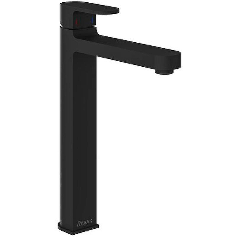 Смеситель для раковины Ravak Chrome CR 015.20BL X070429 Черный матовый