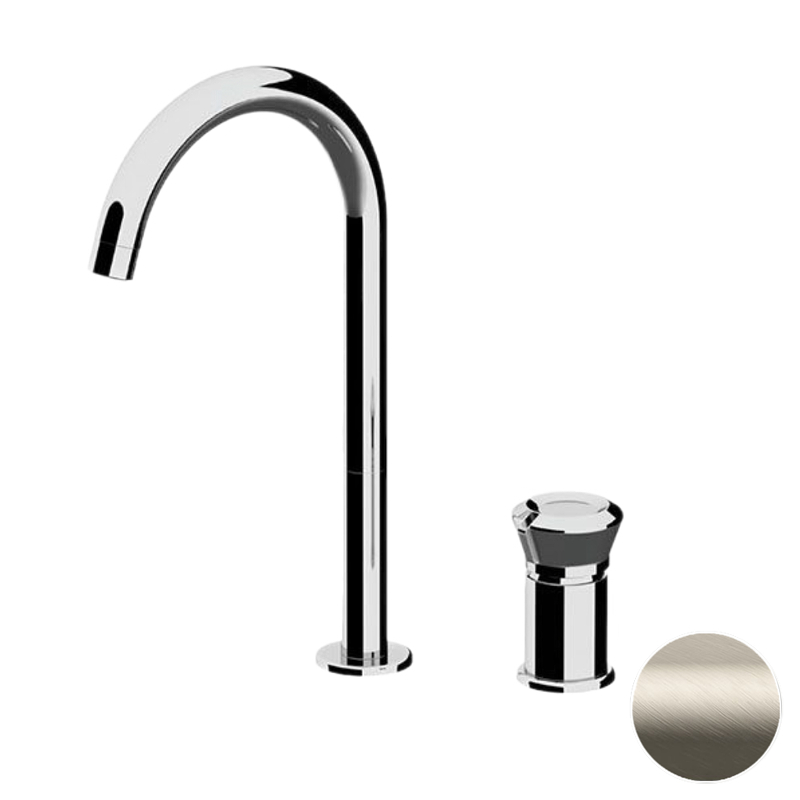 Смеситель для раковины Remer Element ET57LXV цвет Сталь