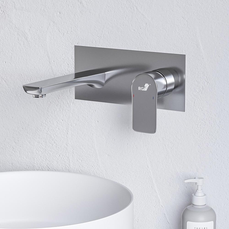 Смеситель для раковины RGW Shower Panels SP-46 51140546-01 Хром