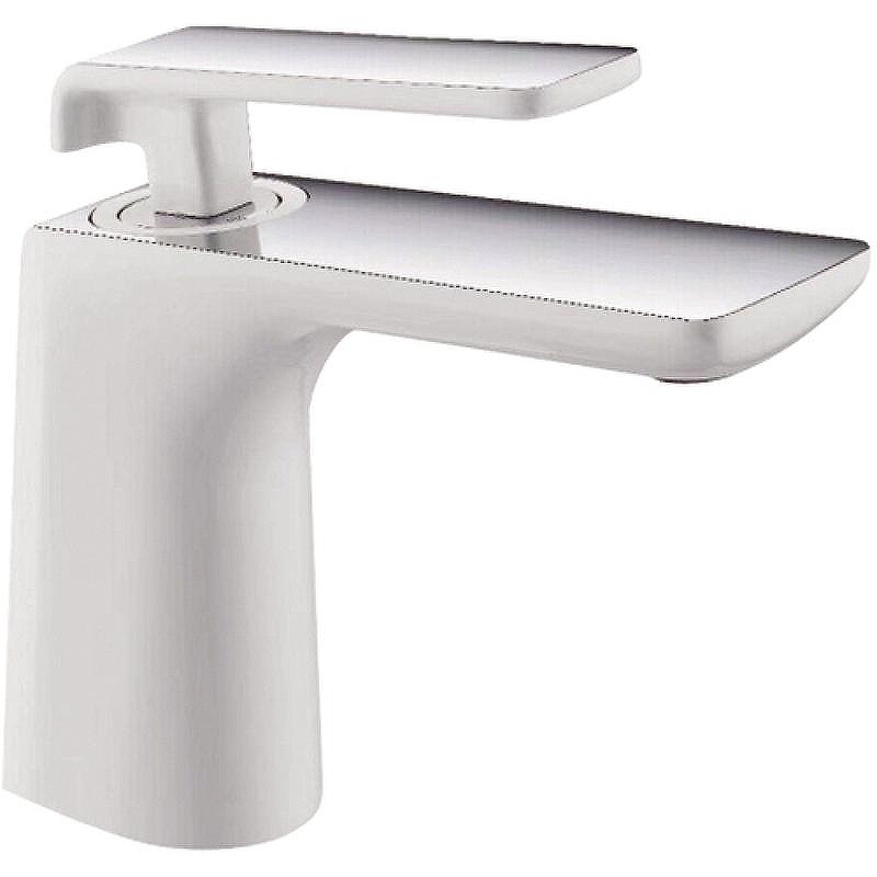 Смеситель для раковины Rose R14F R1401F Белый Хром