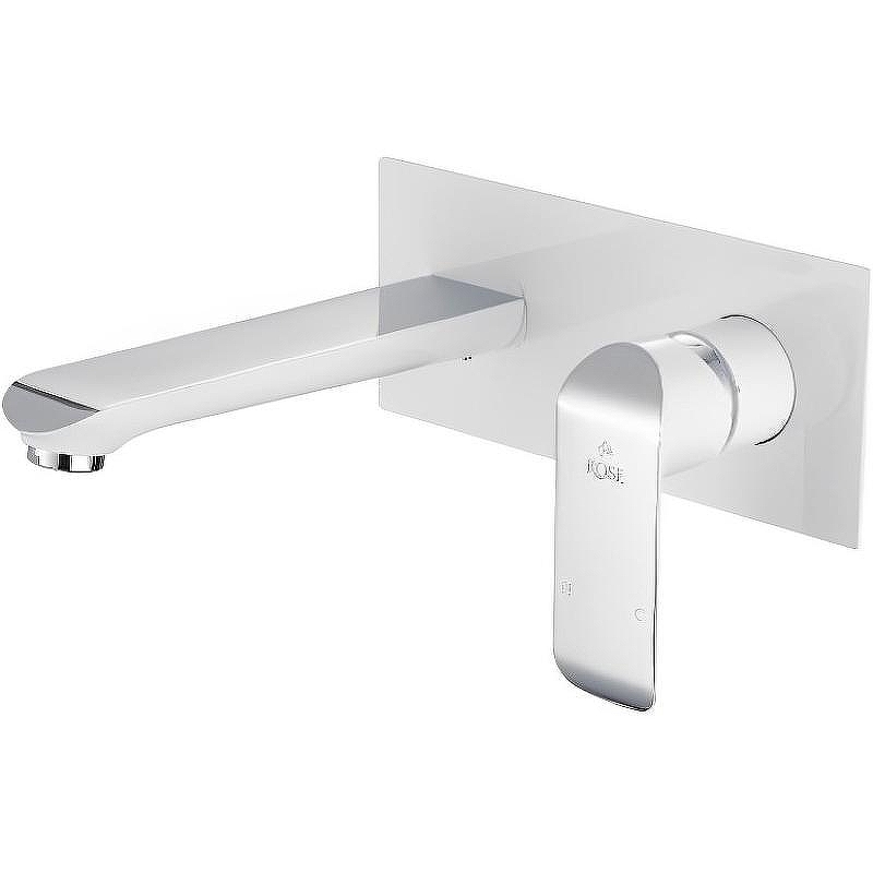 Смеситель для раковины Rose R21F R2141F Белый Хром