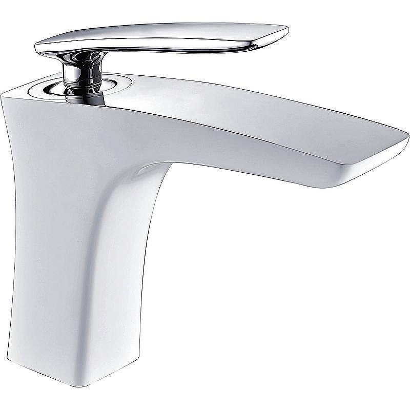 Смеситель для раковины Rose R27F R2701F Белый Хром