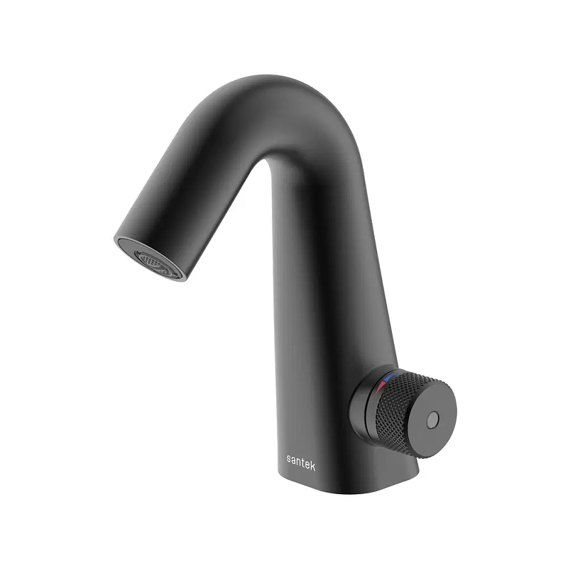 Смеситель для раковины Santek Космо WH5A06019N001 черный матовый