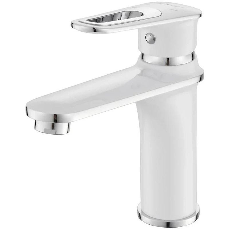 Смеситель для раковины Savol S-600601AW цвет Белый Хром