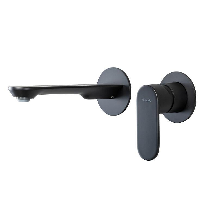 Смеситель для раковины Splendy Rest RE201190UK2BM цвет Черный матовый