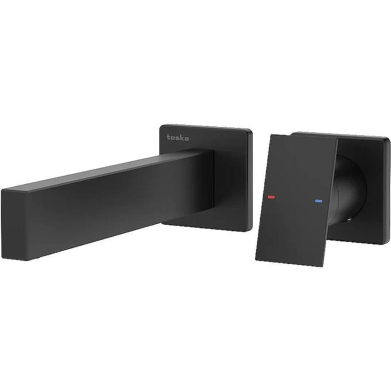 Смеситель для раковины Teska Alax E5308 Черный матовый