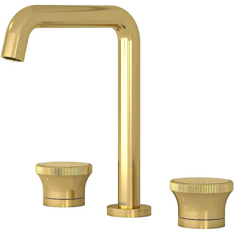 Смеситель для раковины Teska Norma Shine E2507 Золото