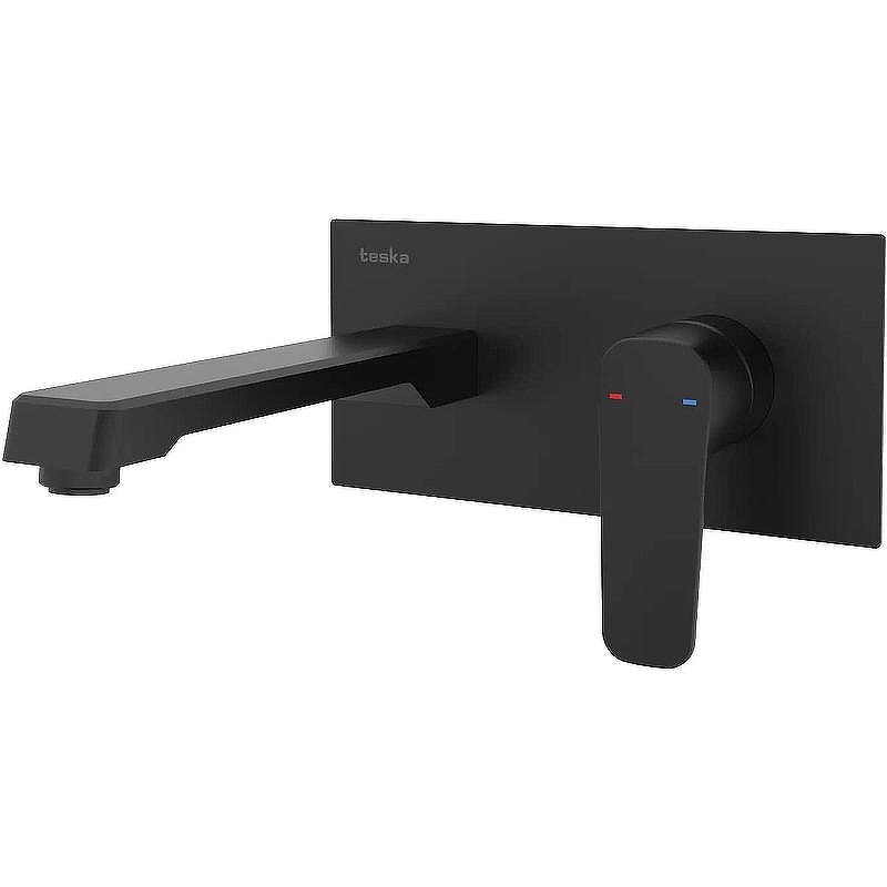 Смеситель для раковины Teska Quarsar Pro E5108 Черный матовый