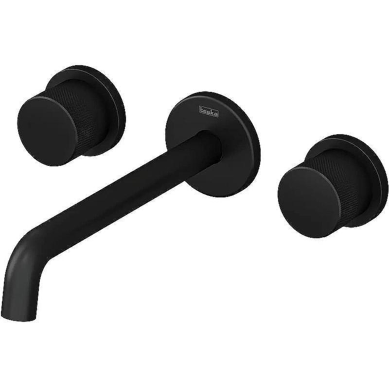 Смеситель для раковины Teska Tria E5218 Черный матовый