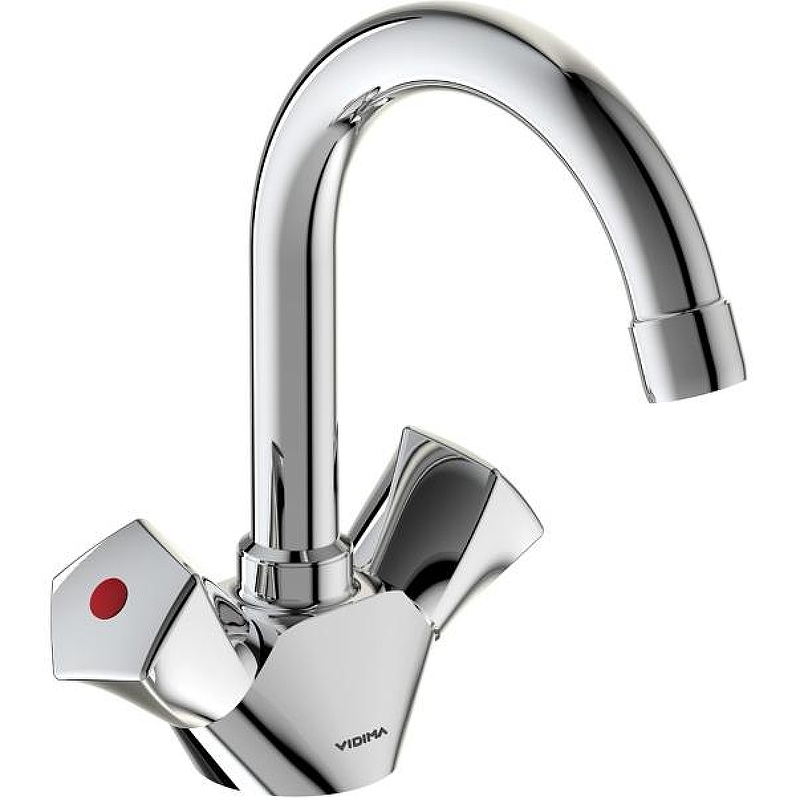Смеситель для раковины Vidima Life BA358AA Хром