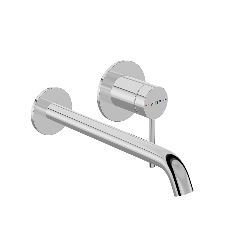 Смеситель для раковины Vitra Minimax Round A43549EXP цвет Хром