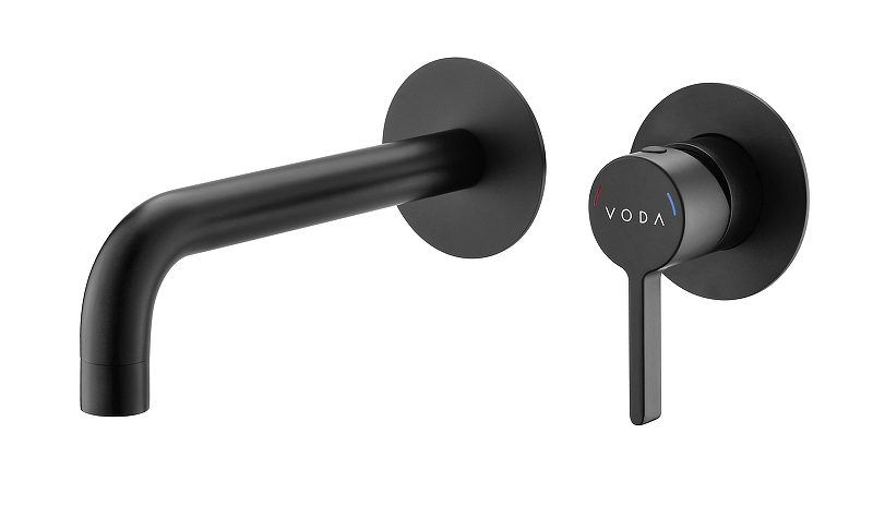 Смеситель для раковины Voda Vessel Black VSL28B цвет Черный