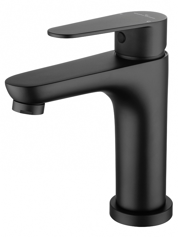 Смеситель для раковины Wonzon & Woghand Alfa WW-A40202-MB цвет Черный матовый