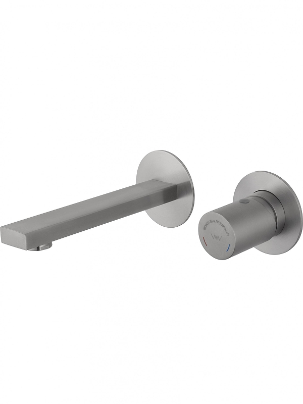 Смеситель для раковины Wonzon & Woghand WW-105-BS цвет Брашированный никель