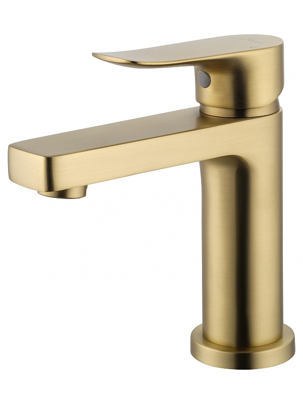 Смеситель для раковины Wonzon & Woghand WW-A40222-BG цвет Брашированное золото