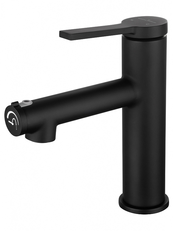 Смеситель для раковины Wonzon & Woghand WW-H1017-MB цвет Черный матовый