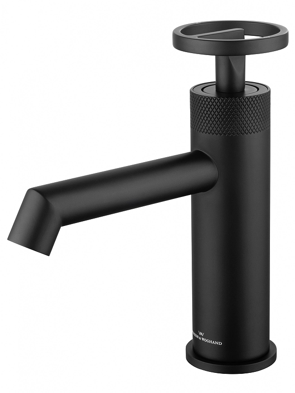 Смеситель для раковины Wonzon & Woghand WW-H1065-MB цвет Черный матовый
