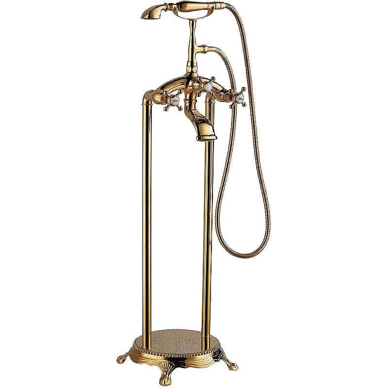 Смеситель для ванны Abber Klassik AF8415G Золото