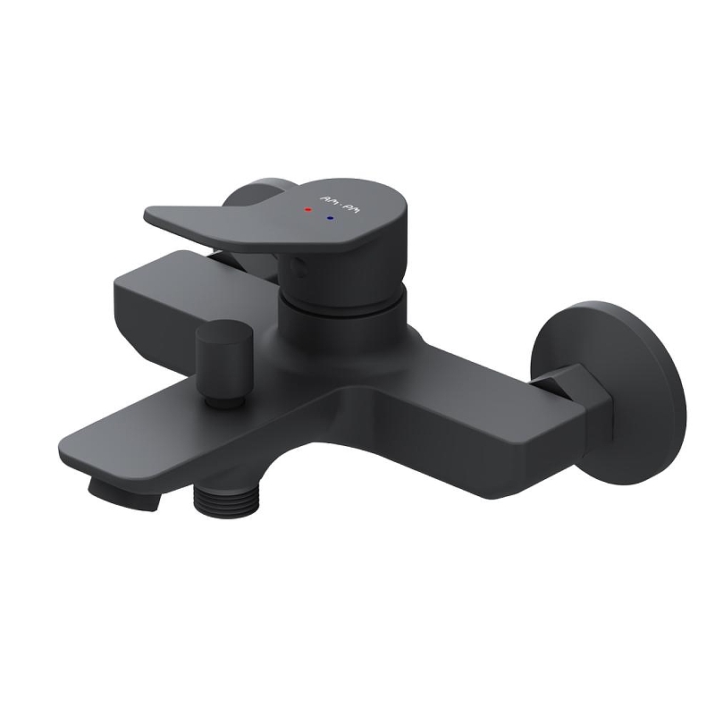 Смеситель для ванны AM.PM X-Joy F85A10022 Черный матовый