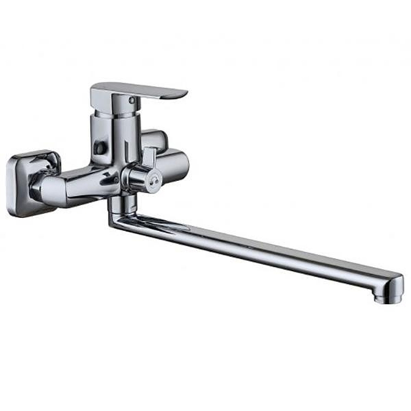 Смеситель для ванны Aquanet Cinetic AF120-21С 216754 универсальный Хром