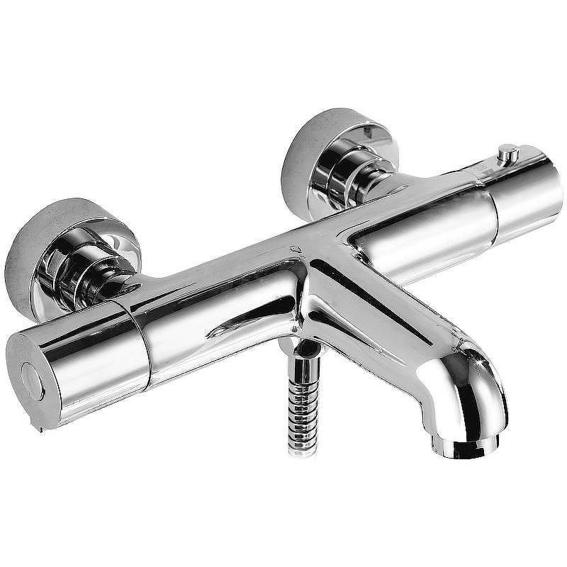 Смеситель для ванны Aquatek AQ1043CR с термостатом Хром