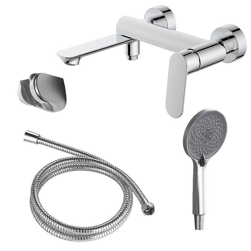 Смеситель для ванны Azario Alanti AZ-K3032 цвет Хром