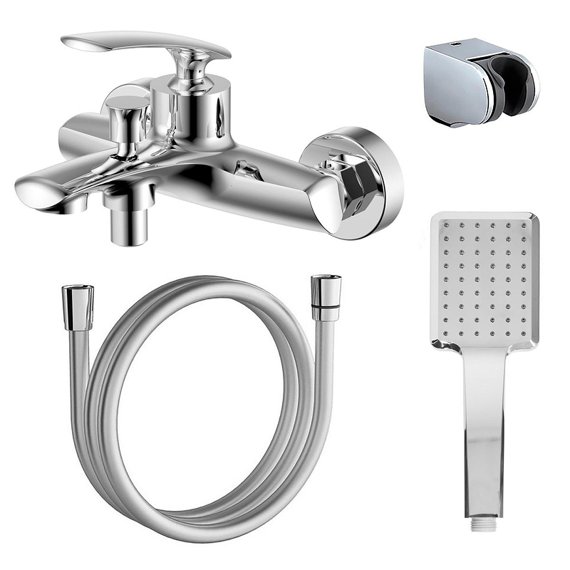 Смеситель для ванны Azario Reuleaux AZ-VWF238296C цвет Хром