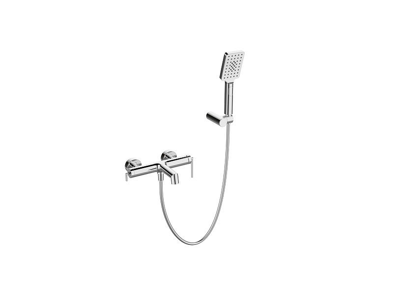 Смеситель для ванны BelBagno Acqua ACQUA-VASM/DFS-CRM цвет Хром