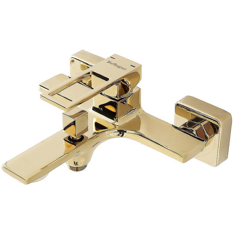 Смеситель для ванны BelBagno Luce LUC-VAS-ORO Золото