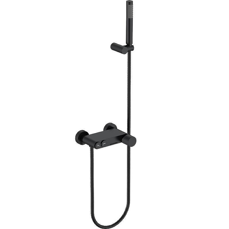 Смеситель для ванны Boheme Stick 123-BB.4 Черный матовый