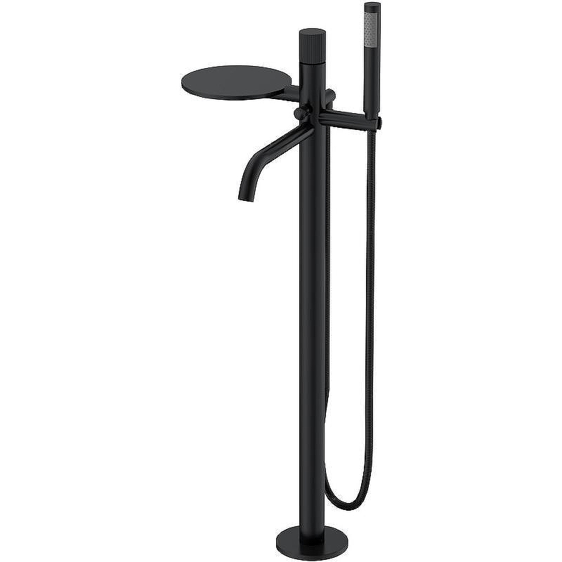 Смеситель для ванны Boheme Stick 129-BB.3 Черный матовый
