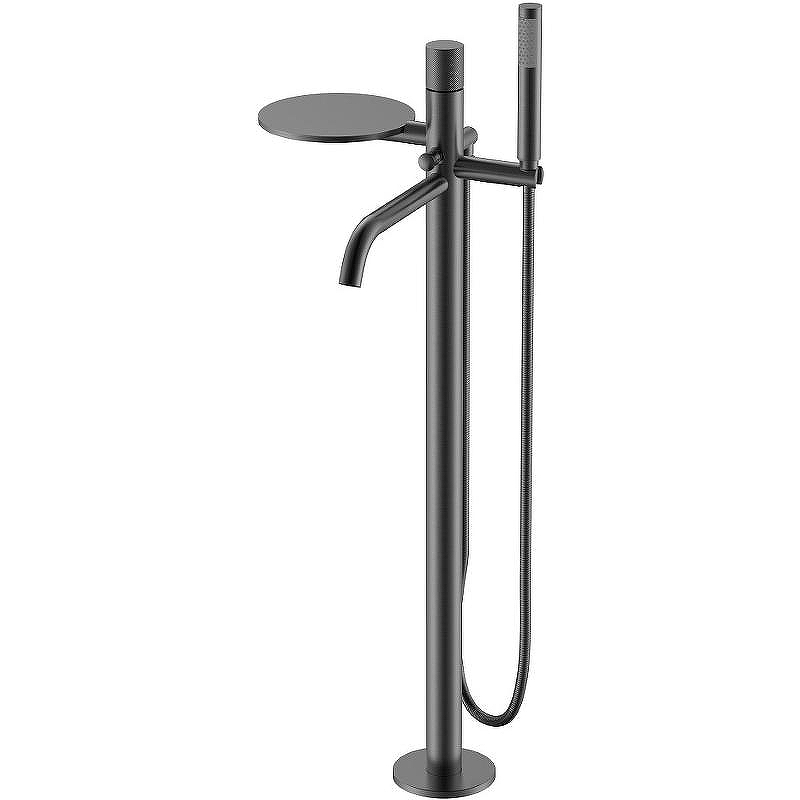 Смеситель для ванны Boheme Stick 129-GM.4 Оружейная сталь