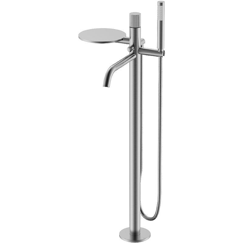 Смеситель для ванны Boheme Stick 129-NB.3 Никель