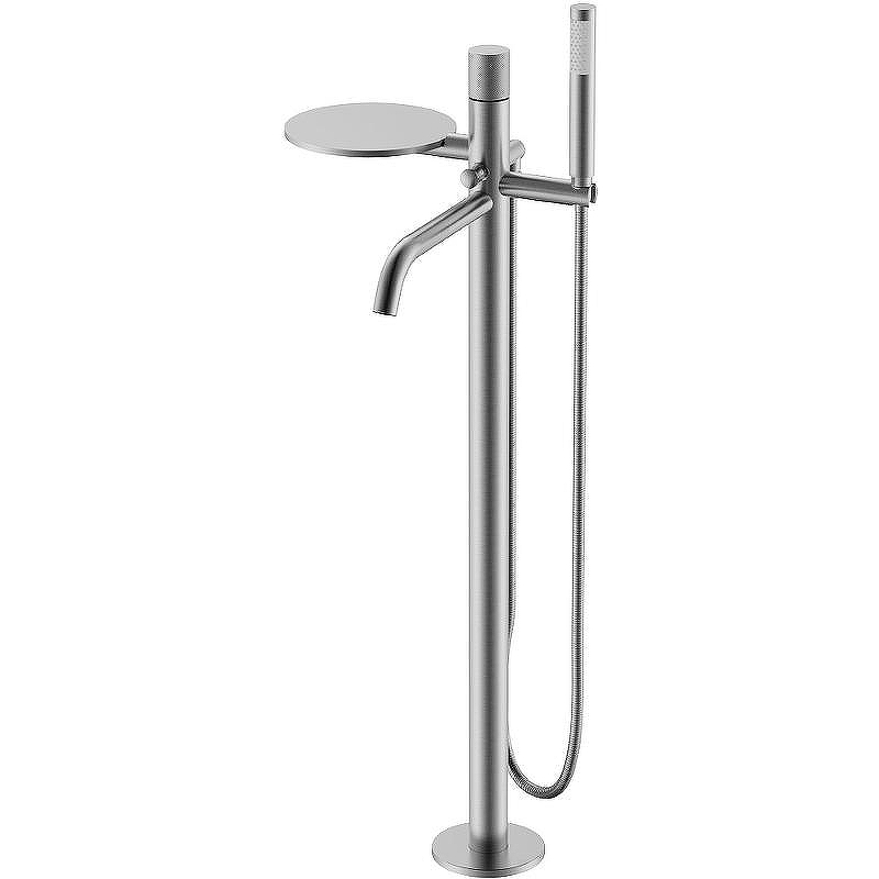 Смеситель для ванны Boheme Stick 129-NB.4 Никель