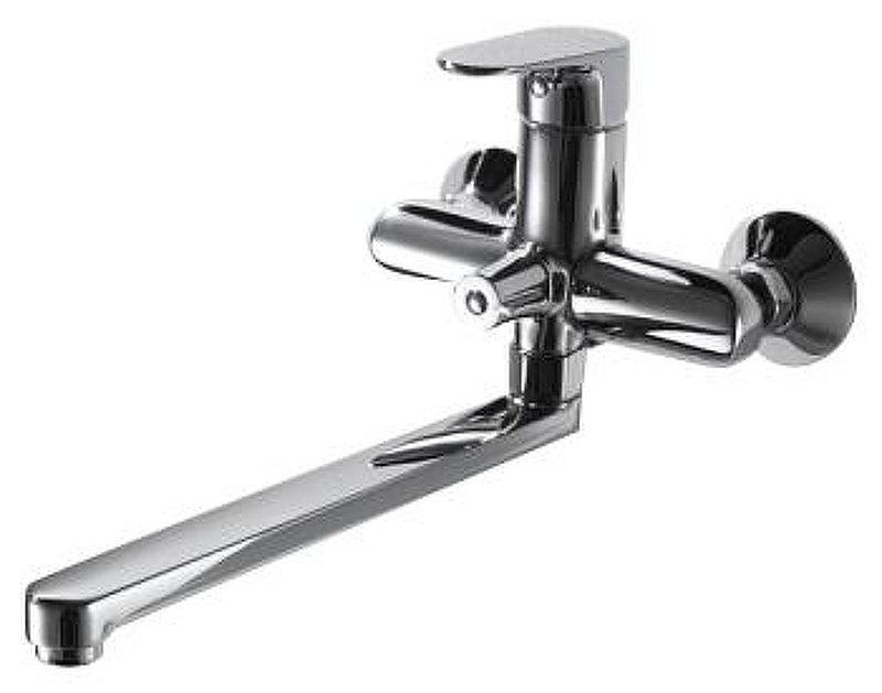 Смеситель для ванны Bravat Alfa F6120178CP-01L универсальный Хром