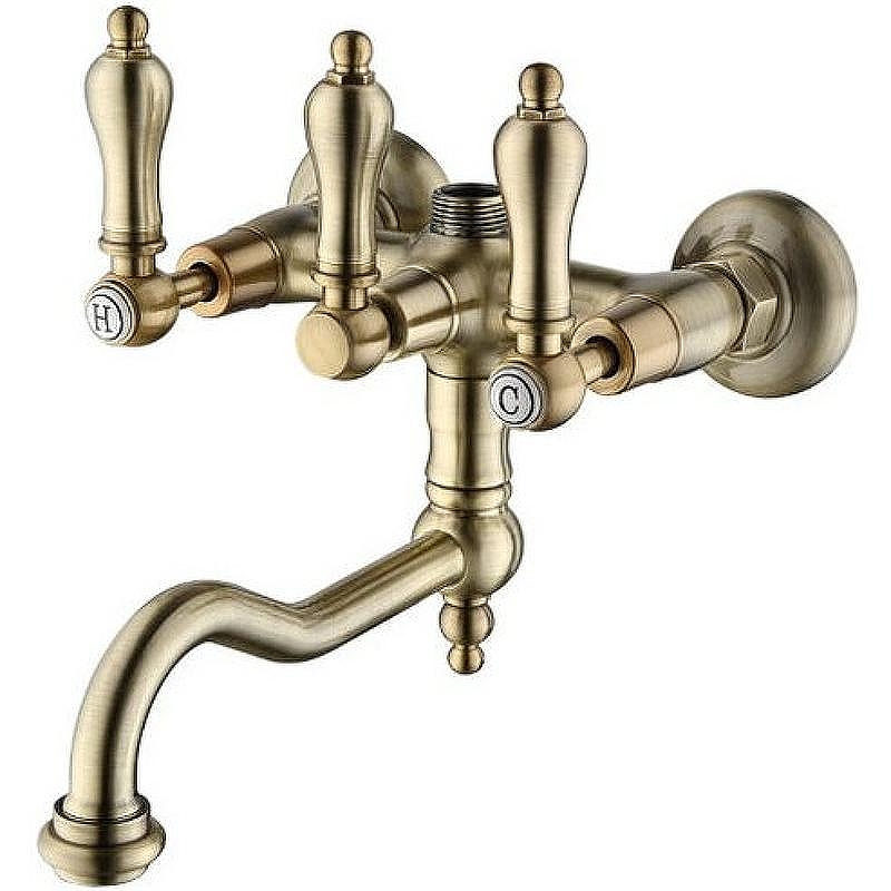 Смеситель для ванны Caprigo Adria-Classic Metal Edition 03M-518-vot Бронза