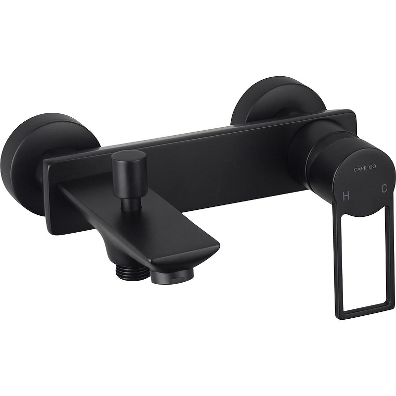 Смеситель для ванны Caprigo Kub 54-011-ner Черный матовый