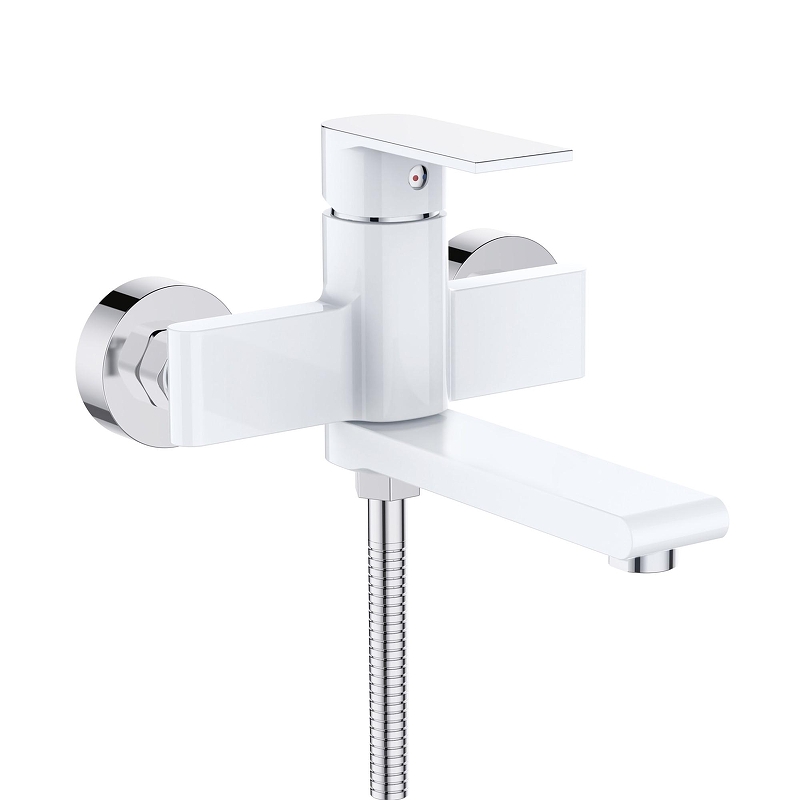 Смеситель для ванны D-Lin D130363-C цвет Белый матовый