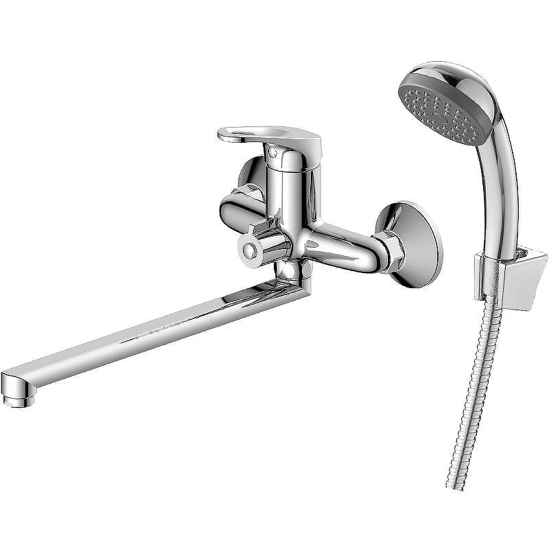 Смеситель для ванны Decoroom DR21043 универсальный Хром